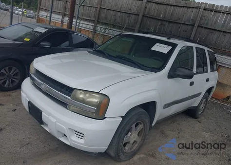 2004 Chevrolet Trailblazer Ls from USA, damaged, VIN 1GNDS13S642147357